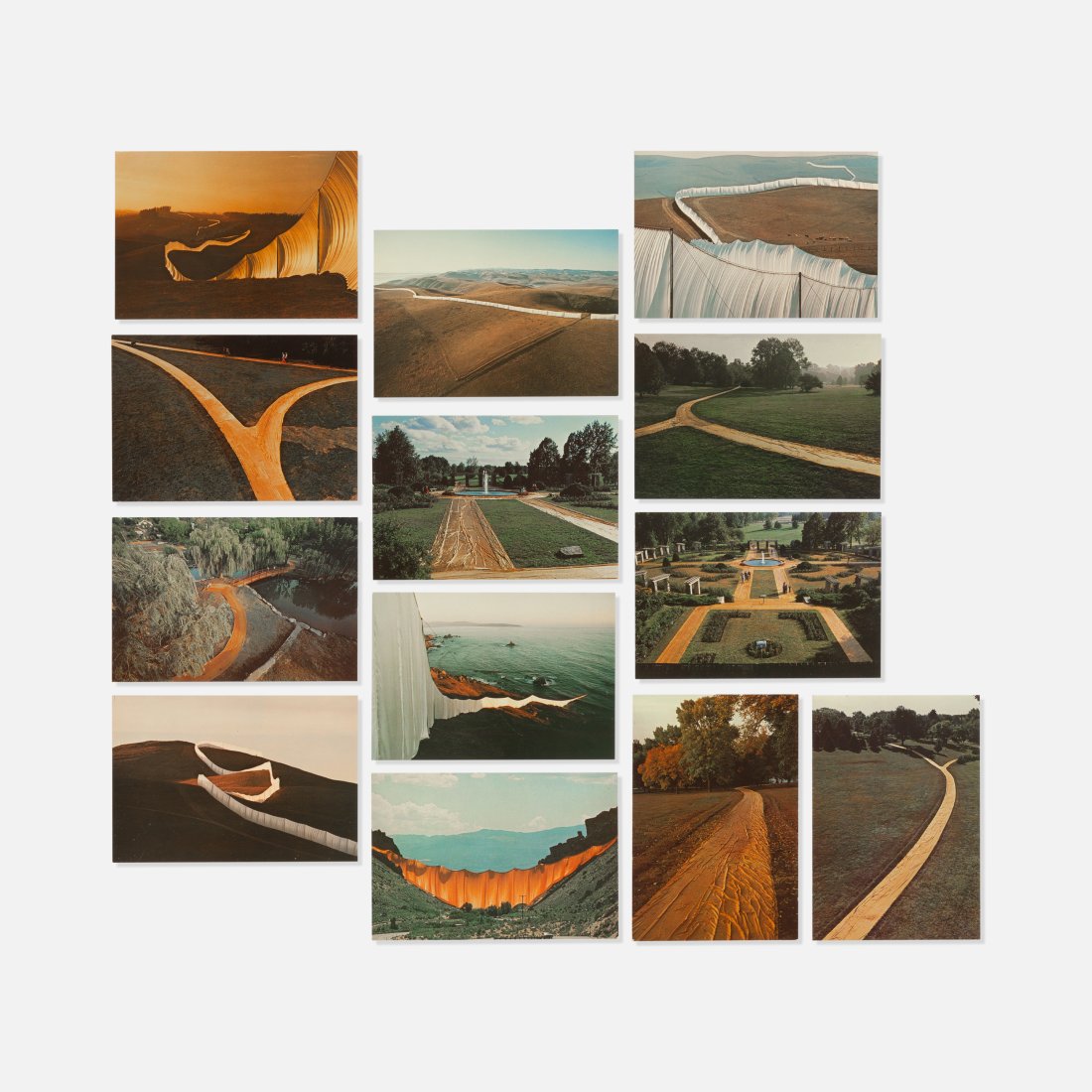 Christo and Jean Claude, Thirteen Postcards (1 of 1)