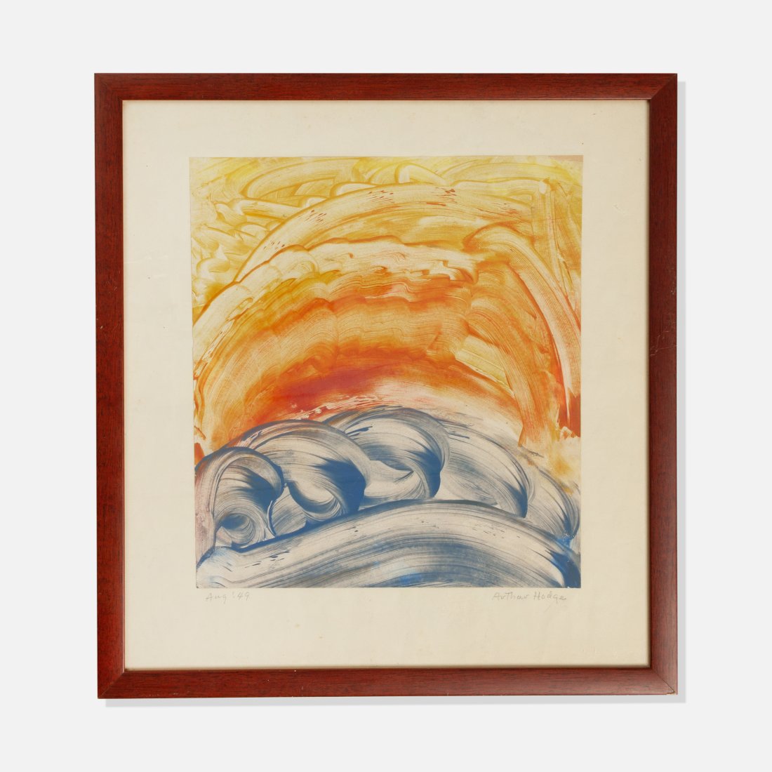 Arthur Hodge, Finger Painting (1 of 2)