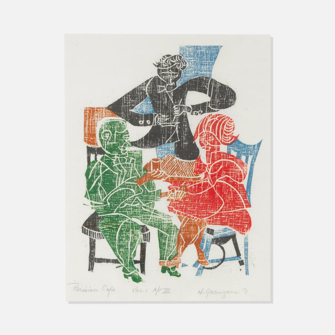 Hartwell Yeargans, Parisian Cafe (1 of 2)