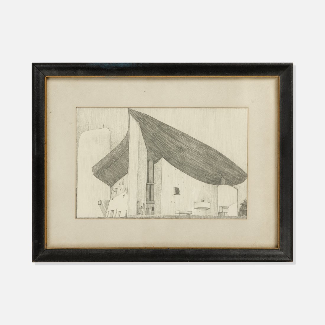 Anonymous, Drawing of Notre-Dame du Haut (1 of 1)