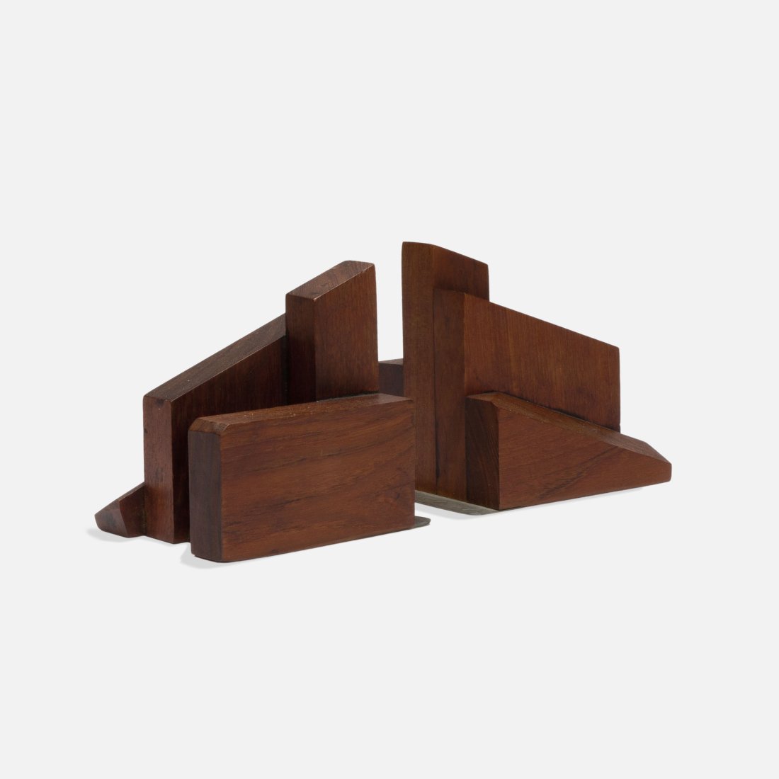 Ken Krafted, Stacked Wood Bookends (1 of 4)