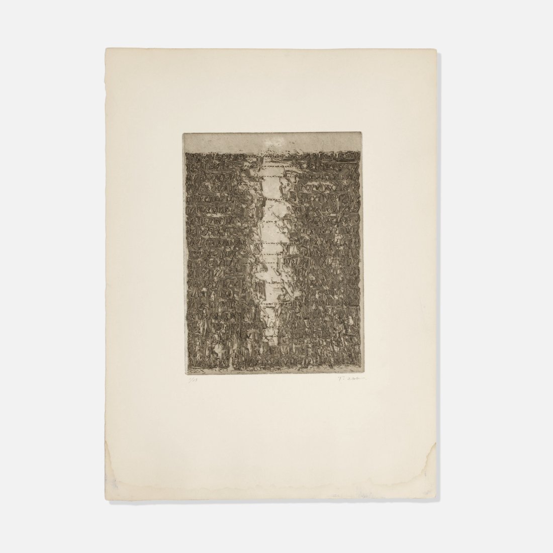 Anonymous, Abstract Etching (1 of 2)