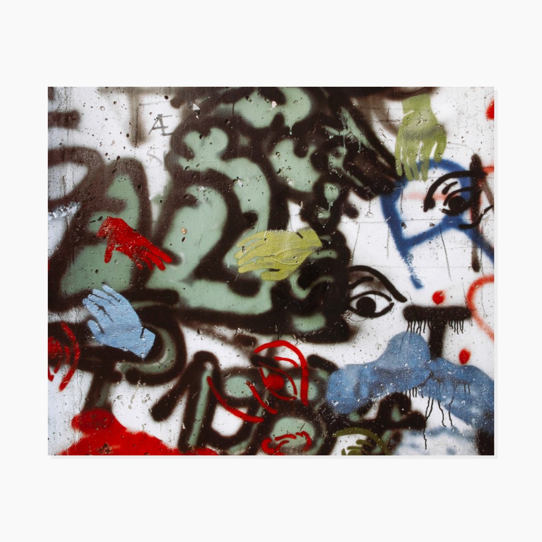 Leland Rice, 1984 (Berlin Wall Series) (1 of 4)