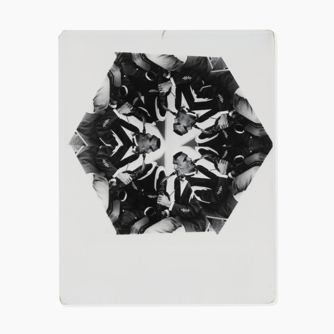 Weegee (Arthur Fellig), Saxophone Player Distortion (1 of 1)