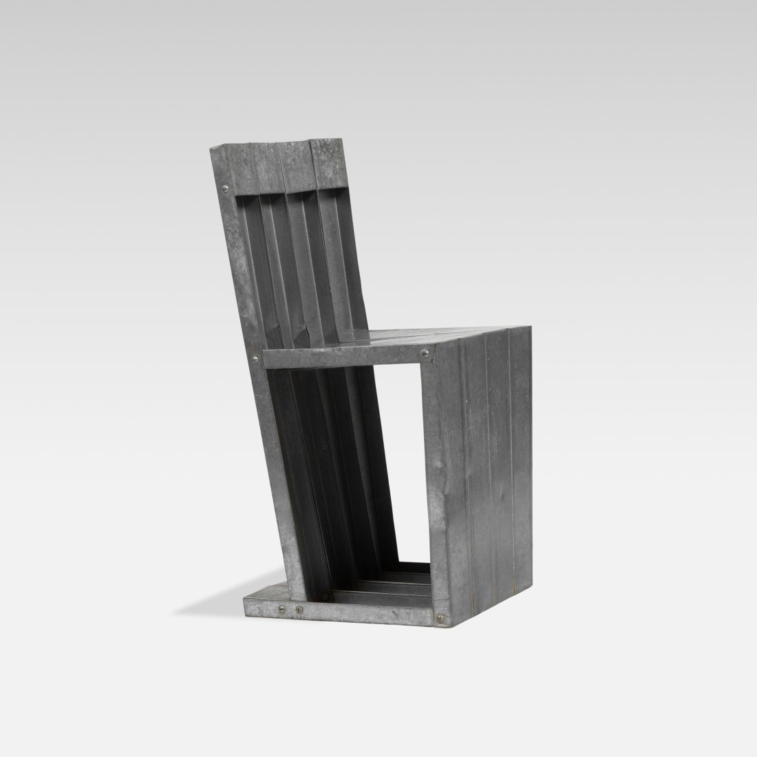 Modernist, Galvanized Aluminum Chair (1 of 5)