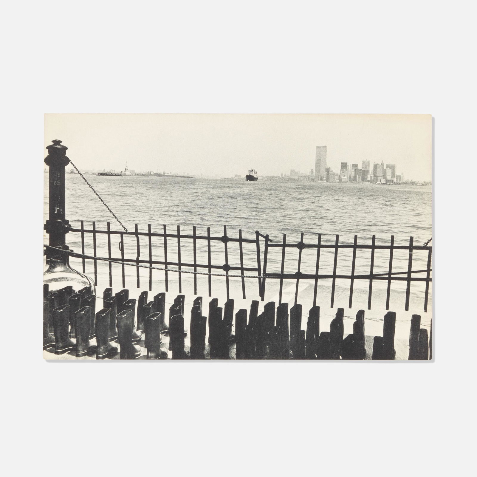 Eleanor Antin, 100 Boots on the Ferry (1 of 1)