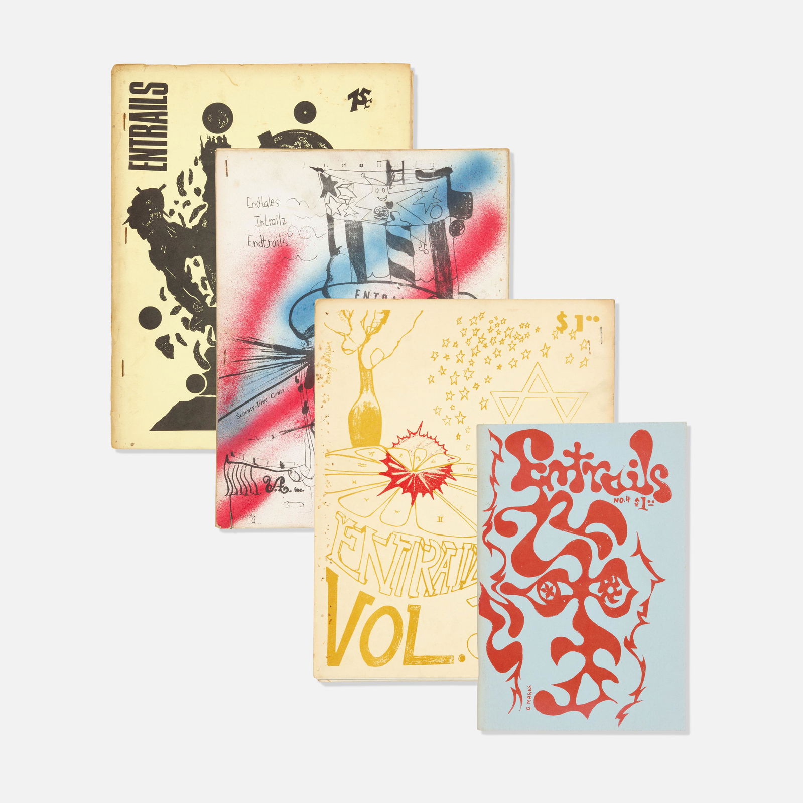 Gene Bloom, Entrails Vols. 1-4 (1 of 5)