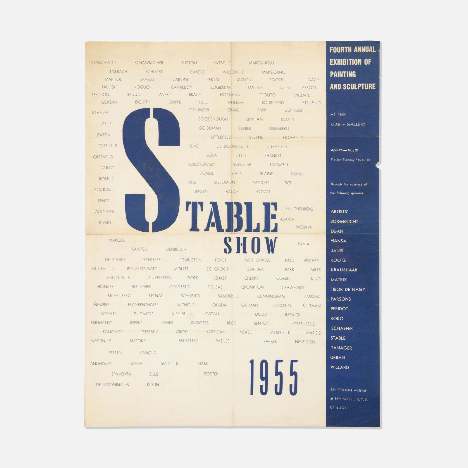 Stable Gallery, Fourth Annual Stable Show Poster (1 of 1)