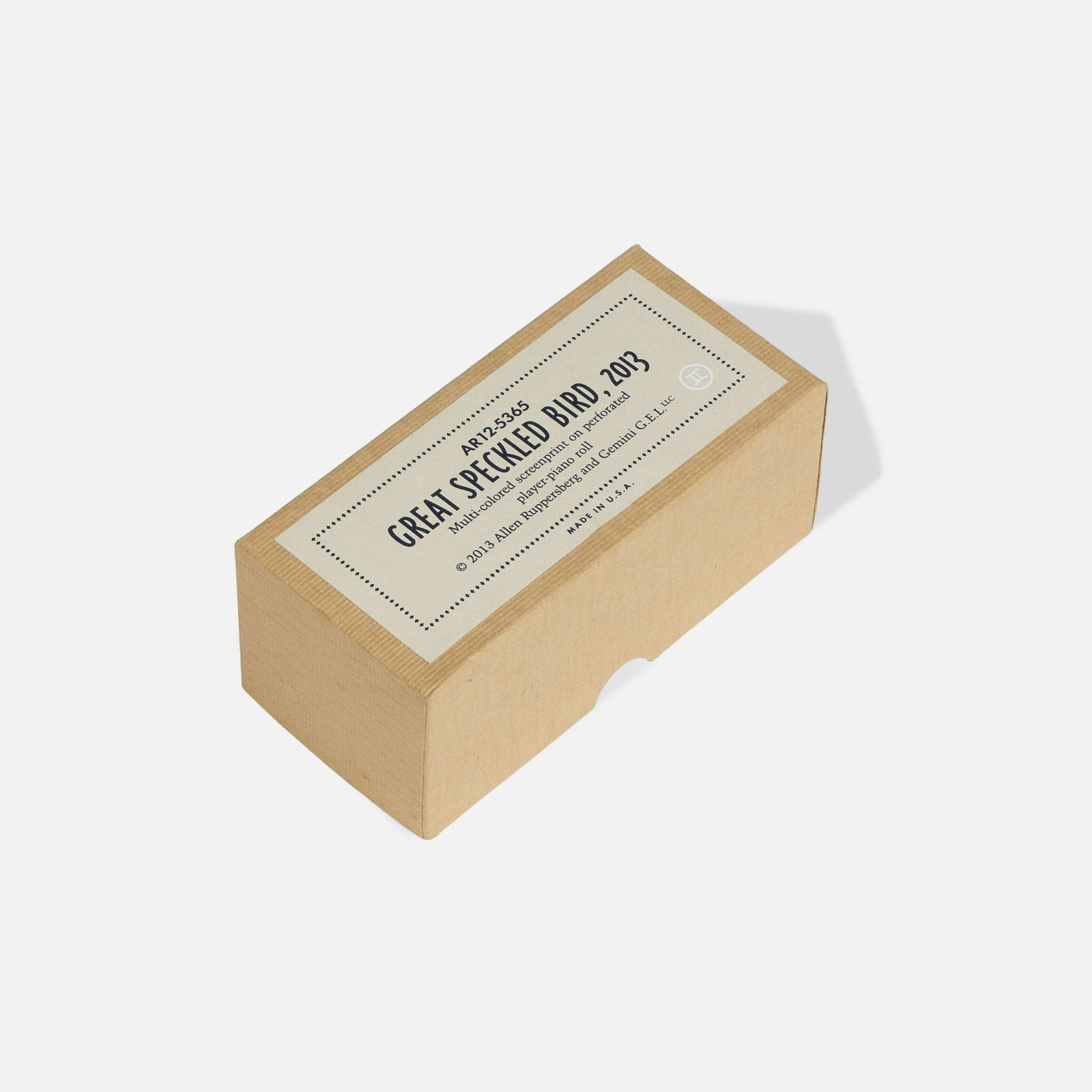 After Allen Ruppersberg, Gemini G.E.L., Great Speckled Bird (1 of 2)