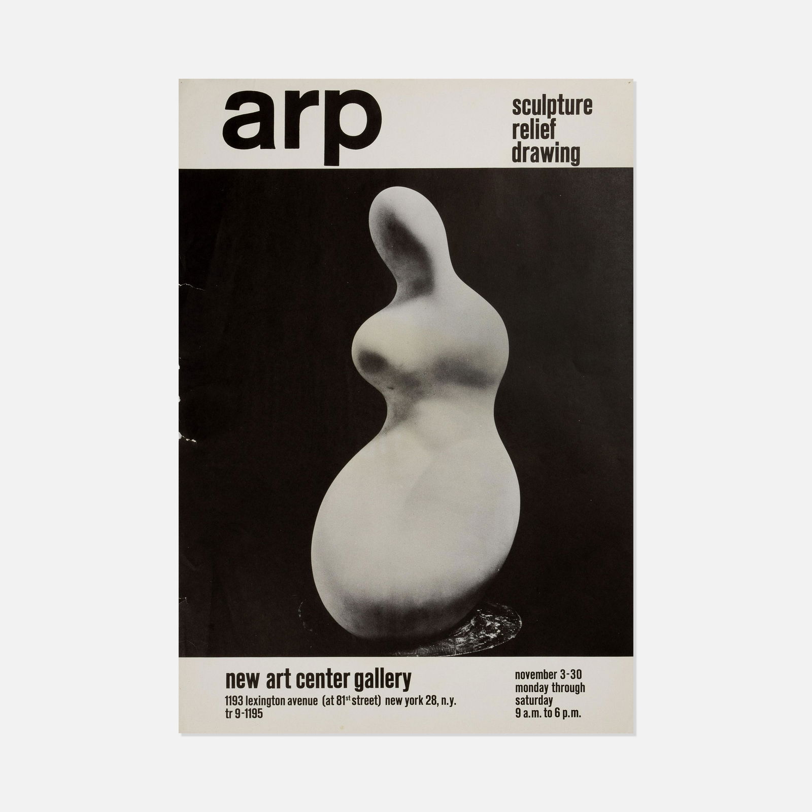New Art Center Gallery, Jean Arp Poster (1 of 2)