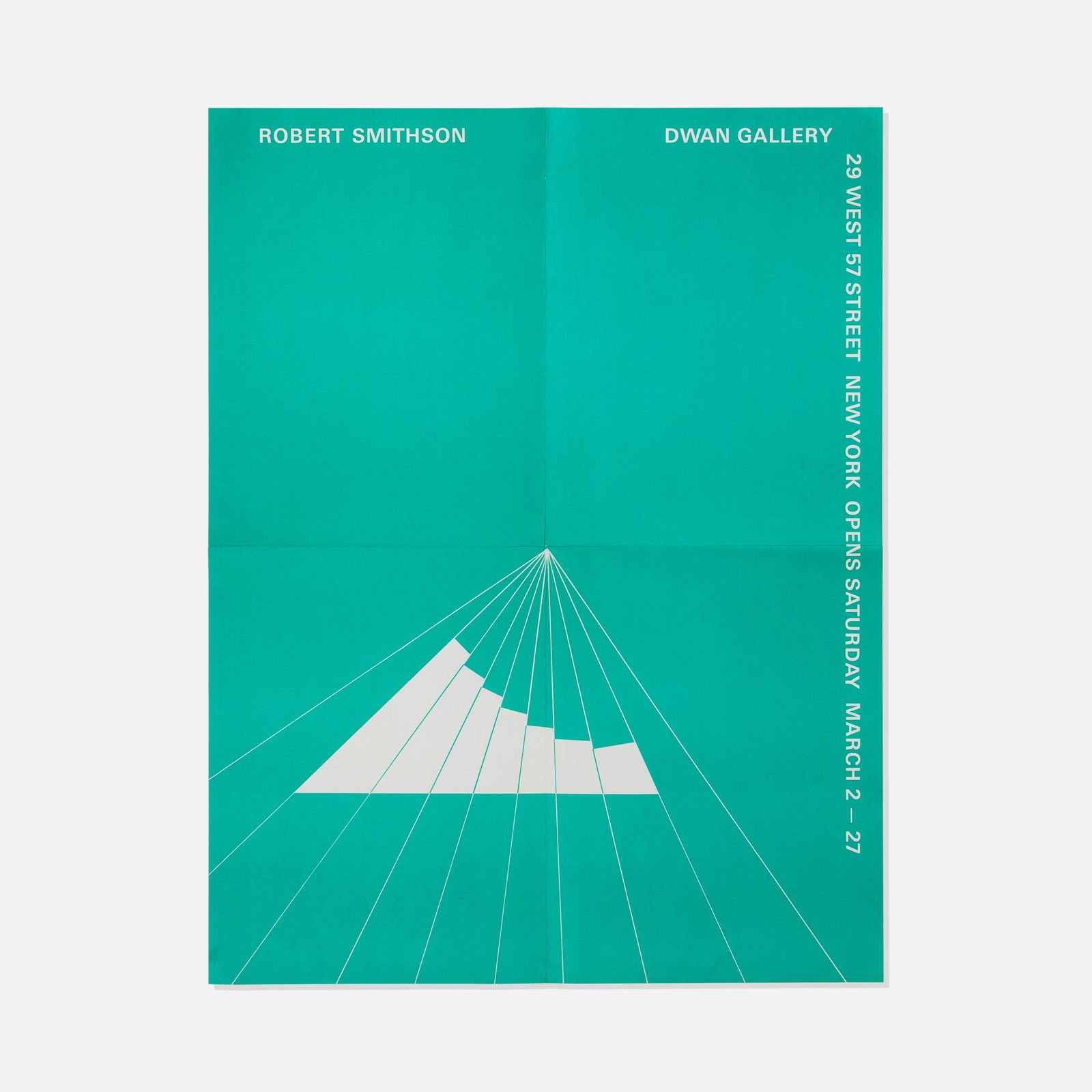 Dwan Gallery, Robert Smithson Poster (1 of 1)