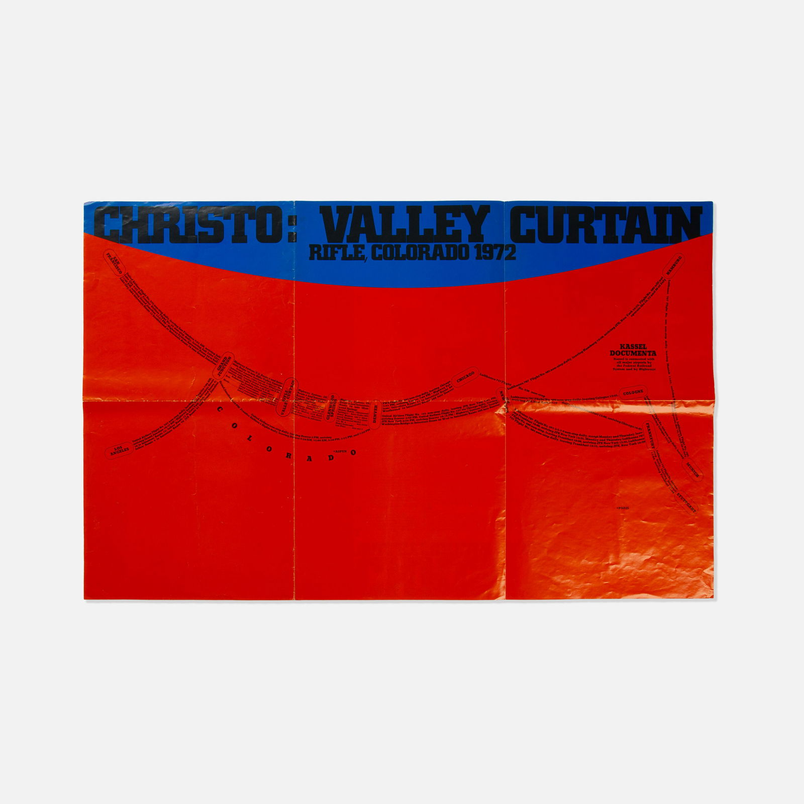 Documenta 5, Christo, Valley Curtain Poster (1 of 2)