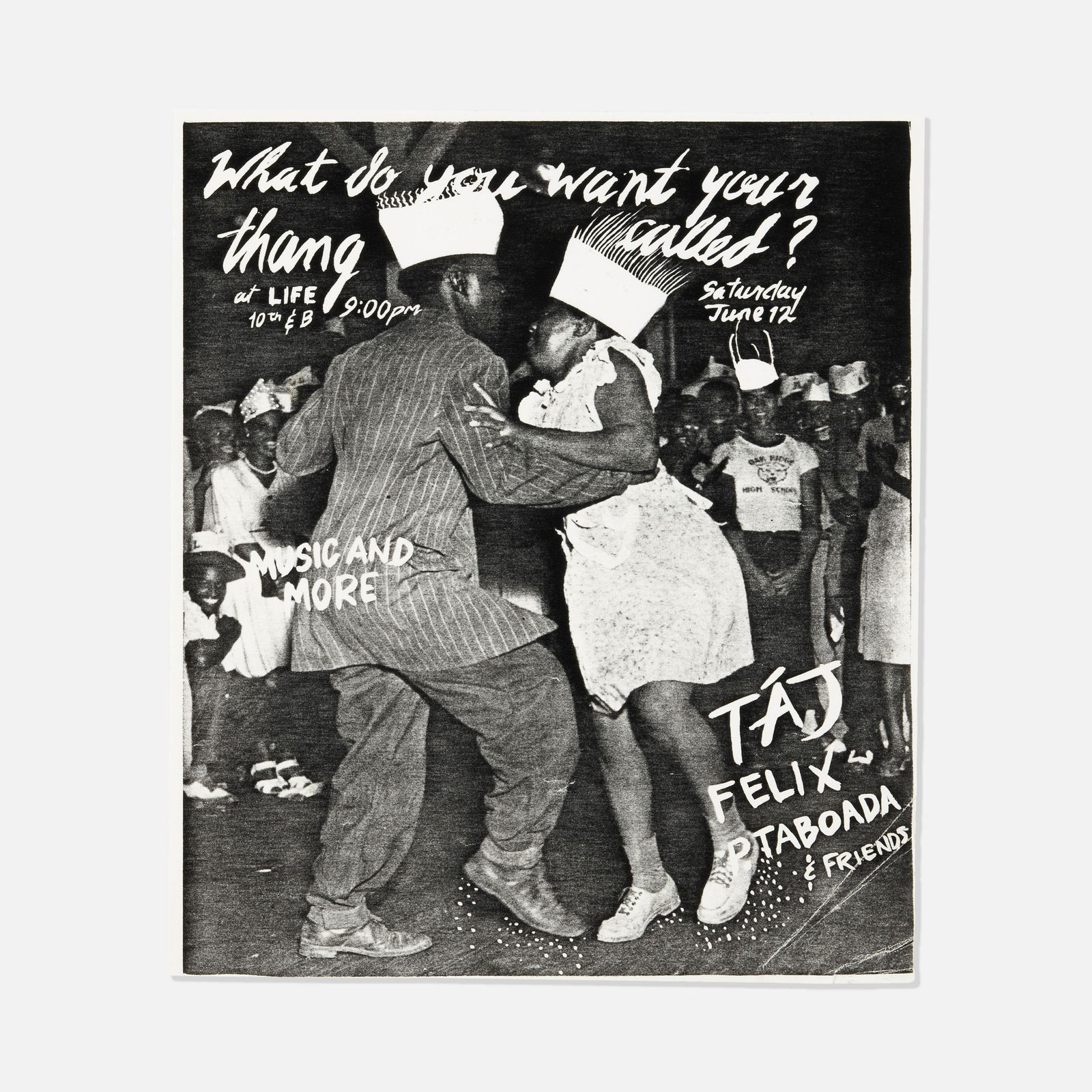 Life Cafe, What Do You Want Your Thang Called Flyer (1 of 1)