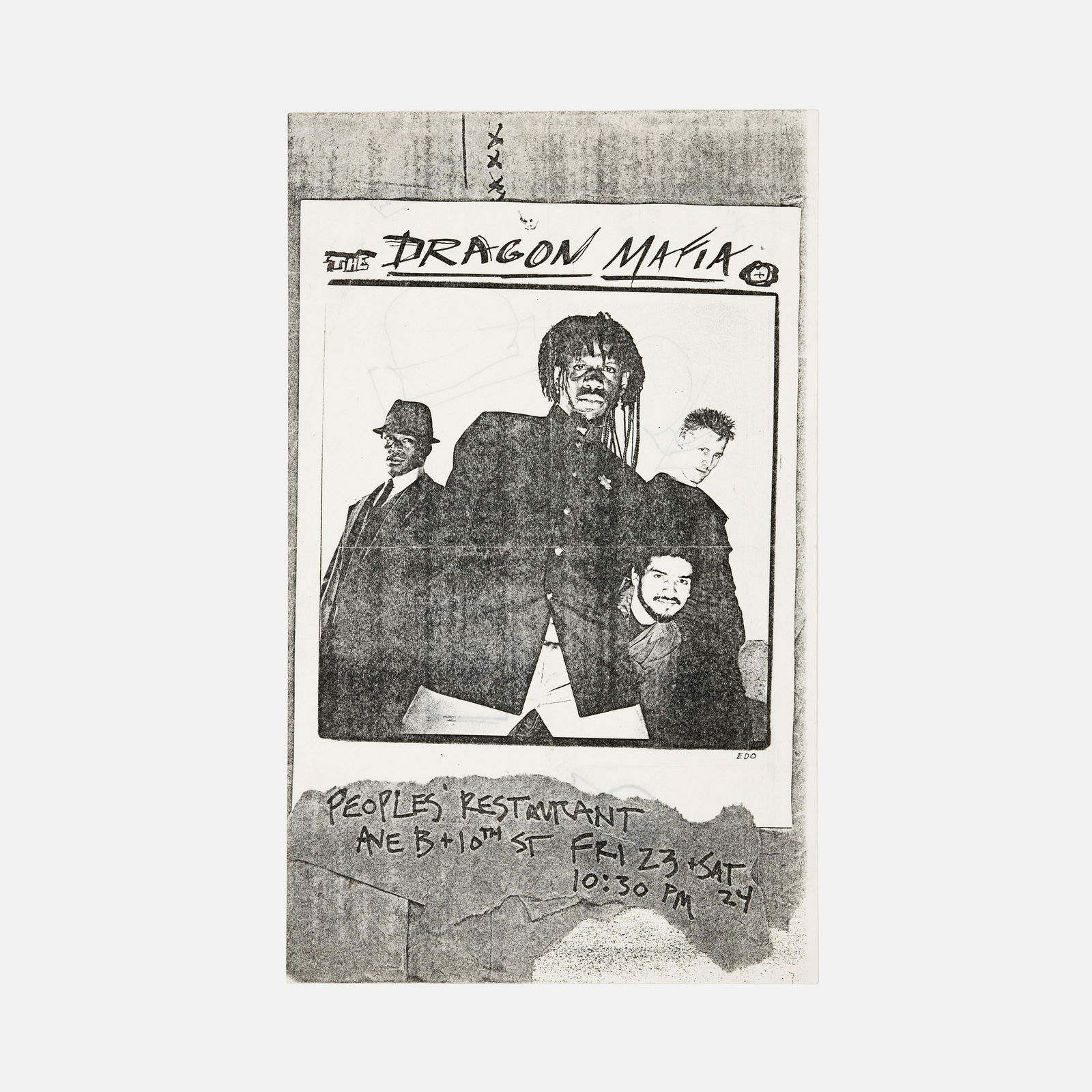 People's Restaurant, The Dragon Mafia Flyer (1 of 1)