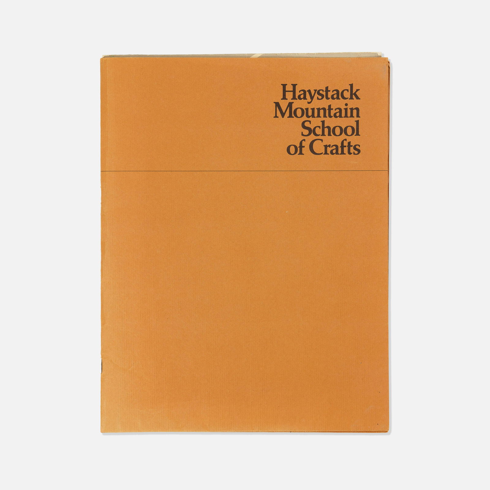 Haystack Mountain School of Crafts, Prospective Student Ephemera (1 of 6)