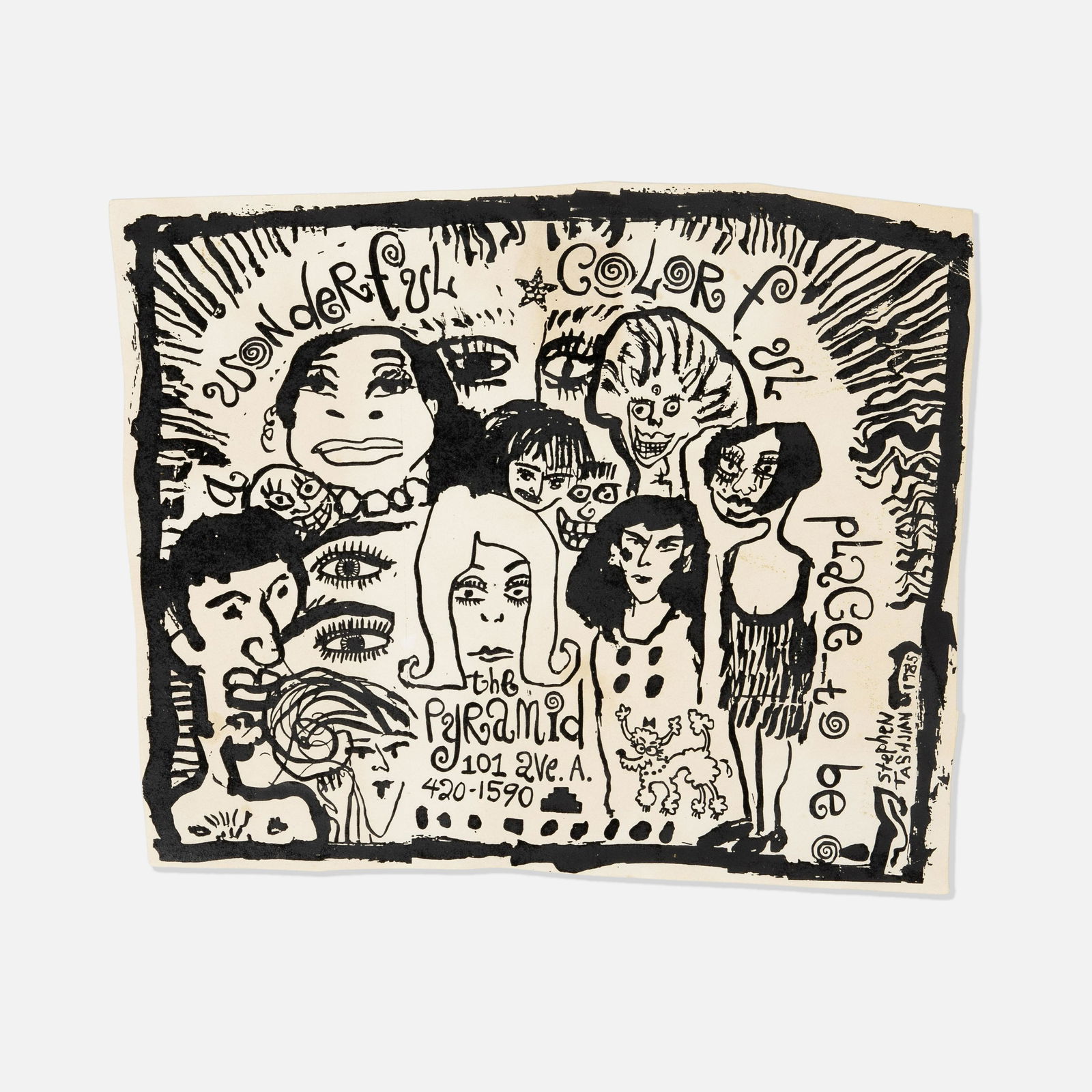 Stephen Tashjian, The Pyramid Club Flyer (1 of 1)