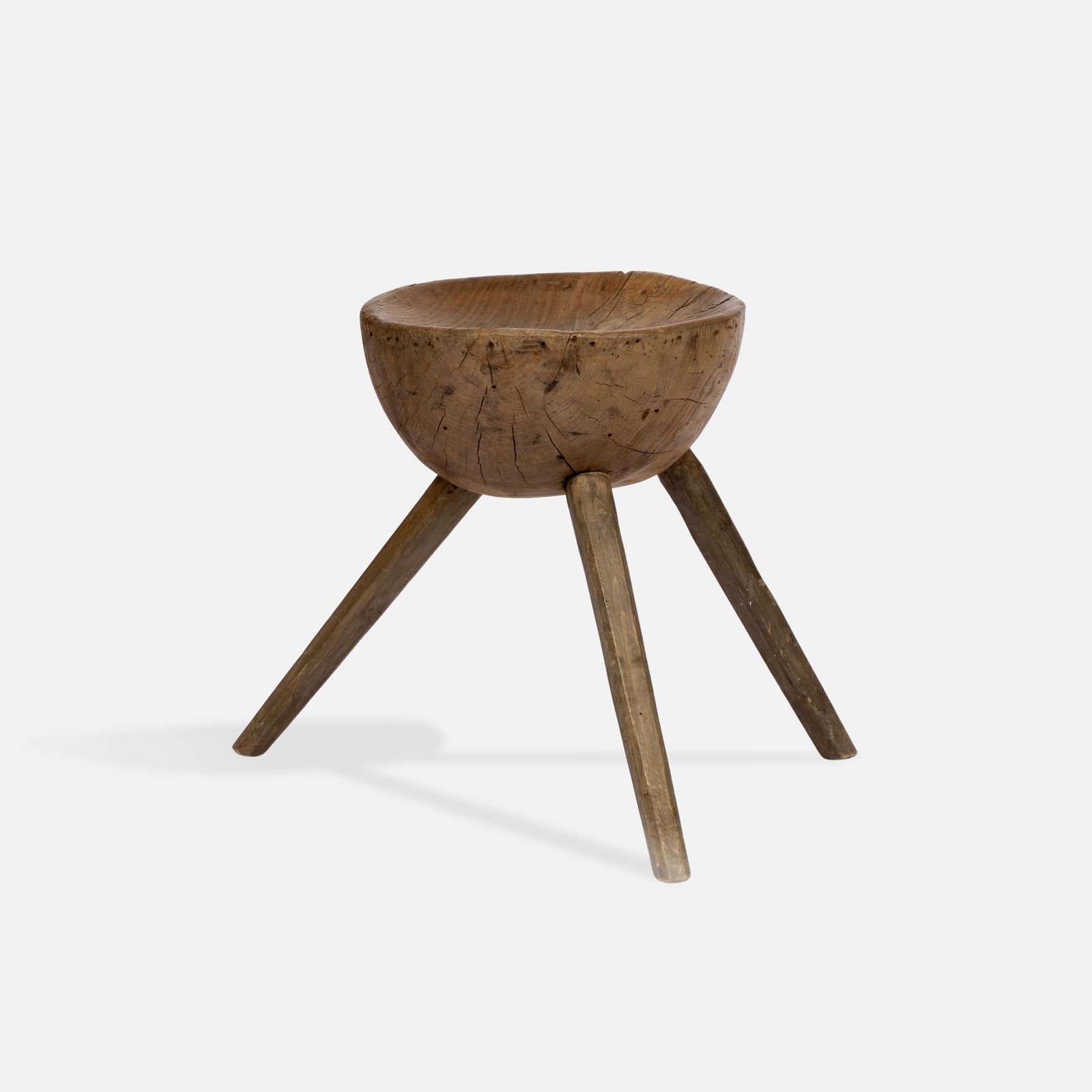 Primitive, Carved Stool (1 of 5)