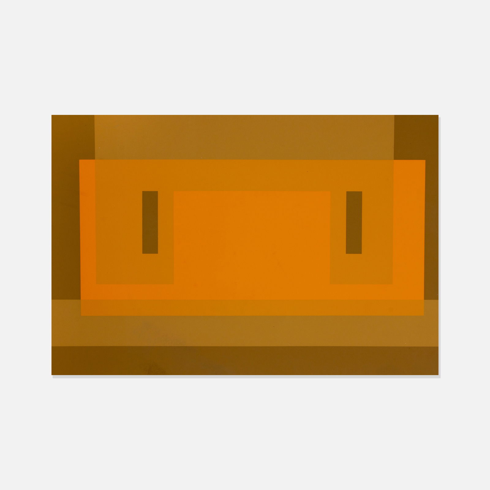 Josef Albers, Red-Orange Wall (1 of 2)