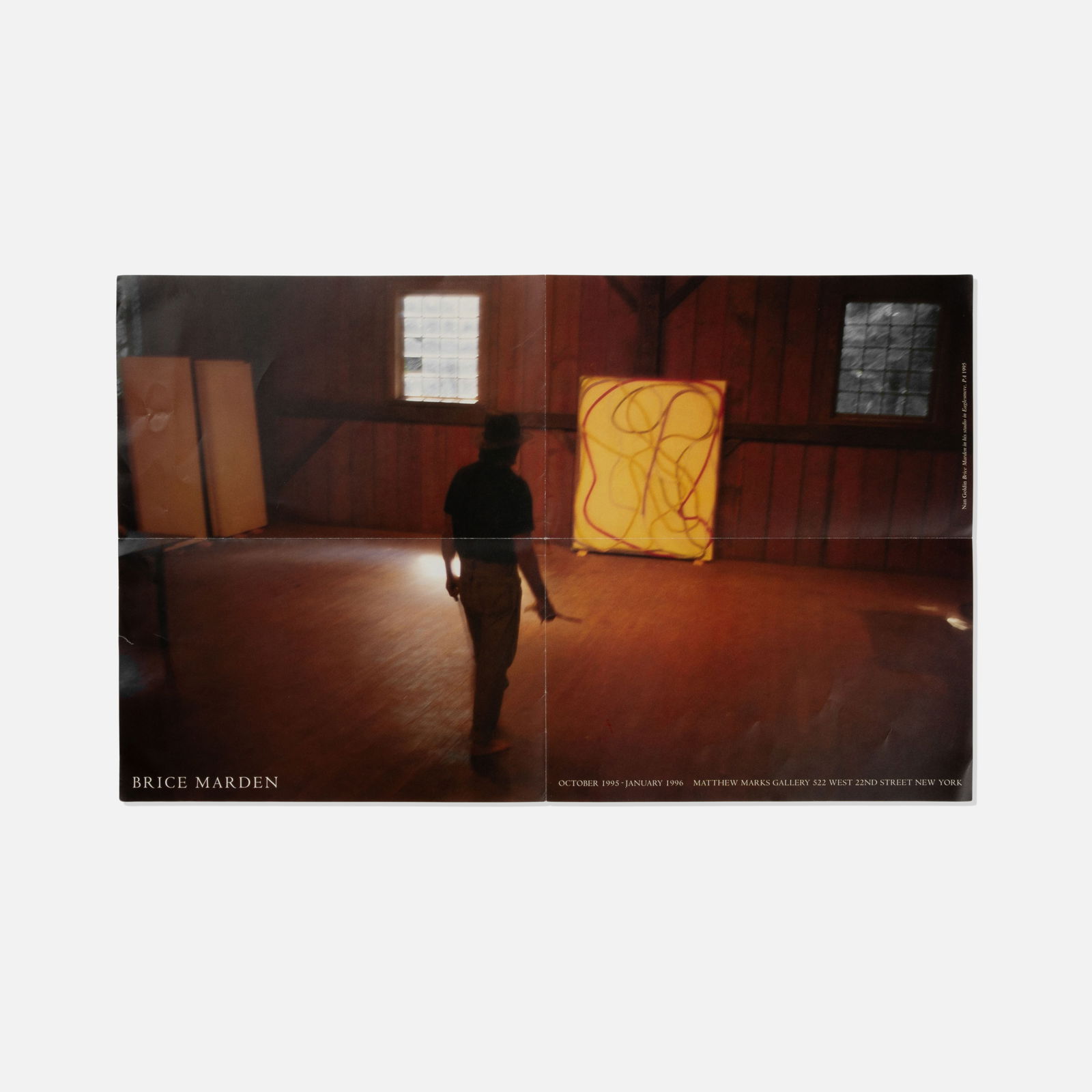 Matthew Marks Gallery, Brice Marden, Poster (1 of 1)