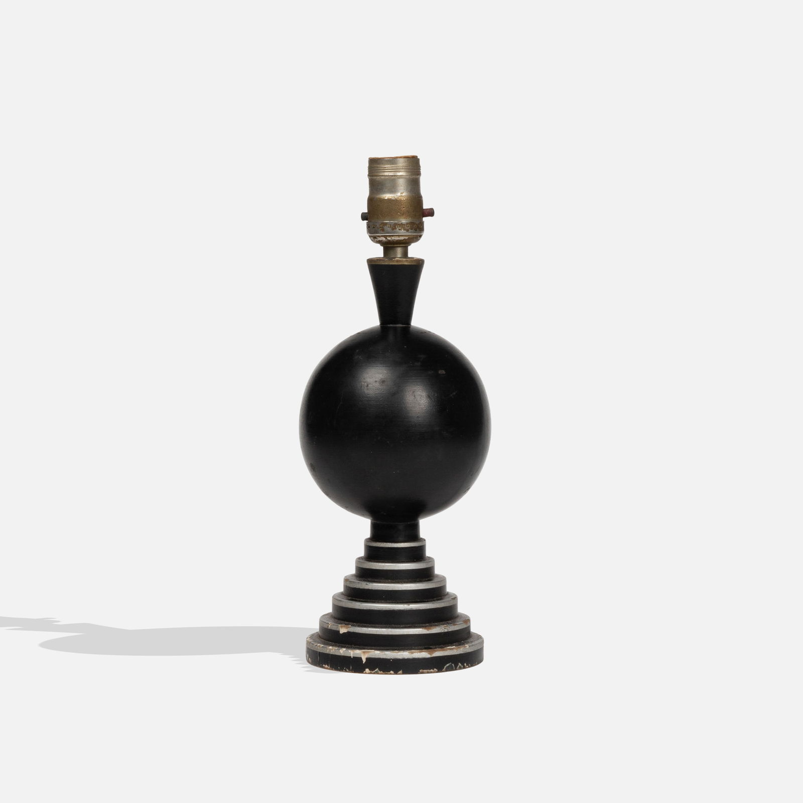 Art Deco, Stepped Table Lamp (1 of 3)