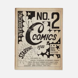 Joe Brainard et al., C Comics, No. 2: USA, 1965 printed matter 11” x 8 1/2” C Comics No. 2, title in reference to Ted Berrigan's C, a Journal of Poetry. Edited by Joe Brainard with contributions in the form of comics and text