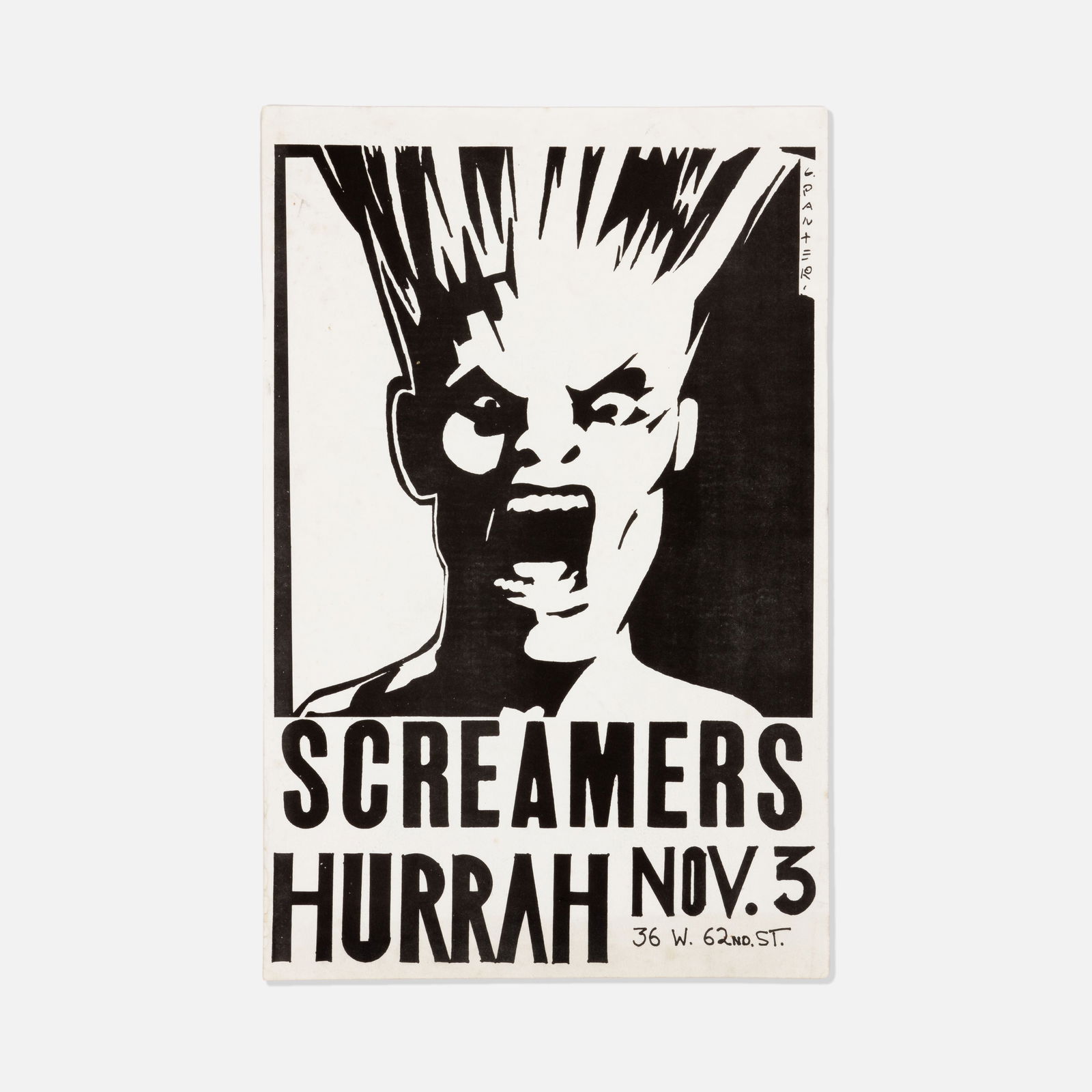 Hurrah, The Screamers, Poster (1 of 1)