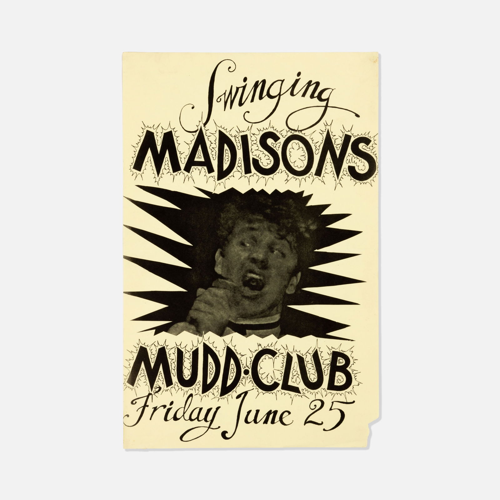 Mudd Club, Swinging Madisons, Poster (1 of 1)