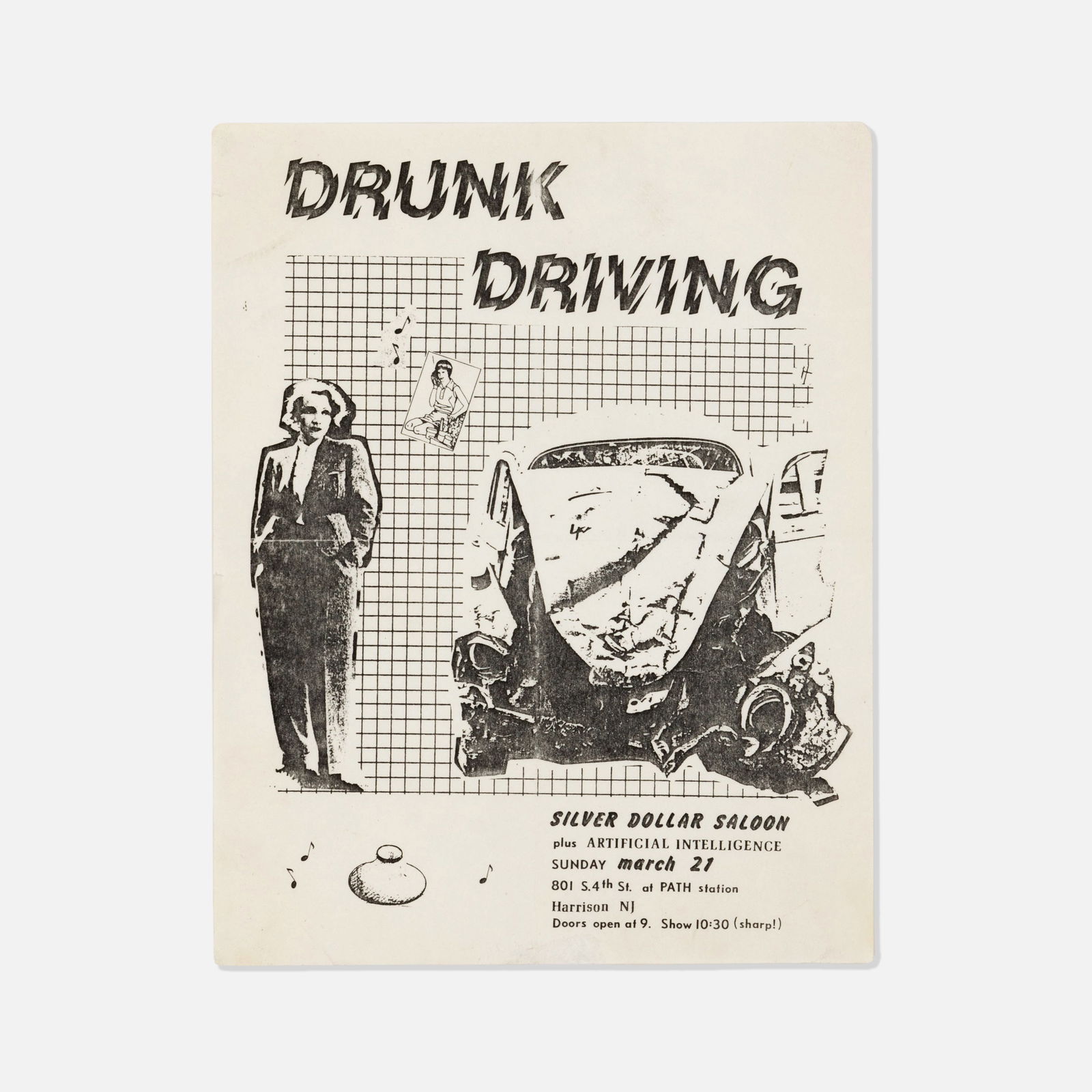 Silver Dollar Saloon, Drunk Driving, Artificial Intelligence, Flyer (1 of 1)