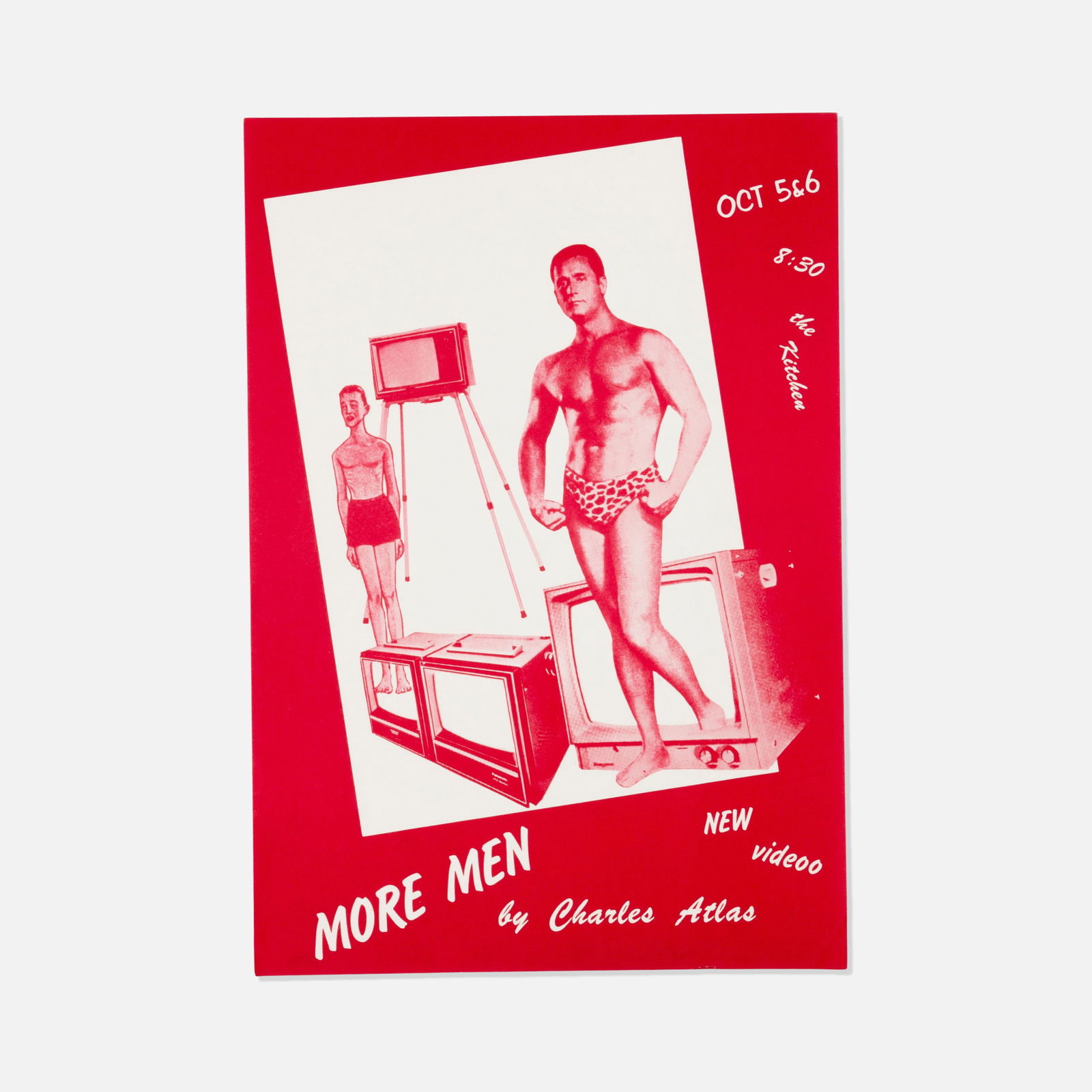 The Kitchen, Charles Atlas, More Men, Poster (1 of 1)