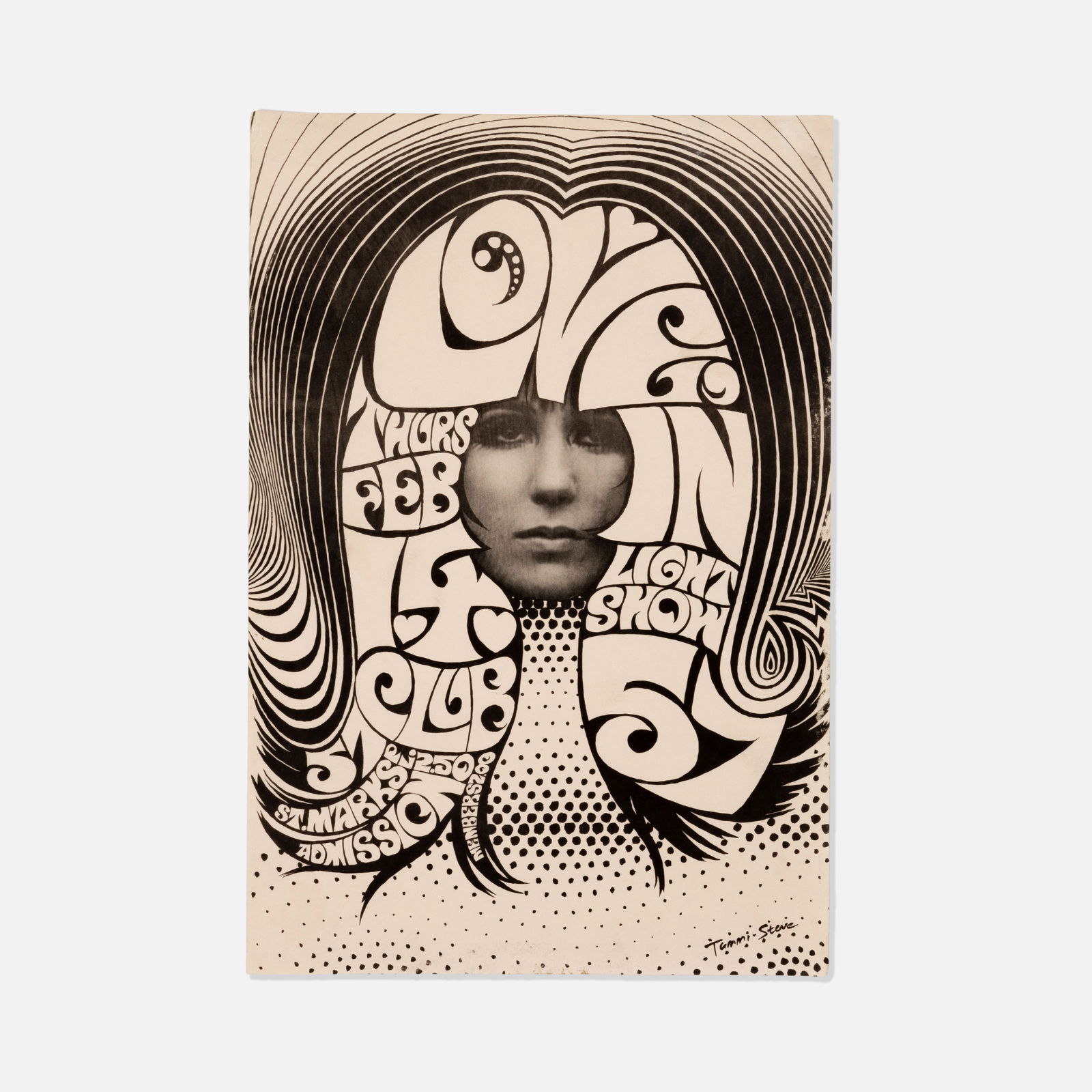 Club 57, Love In Light Show, Flyer (1 of 1)