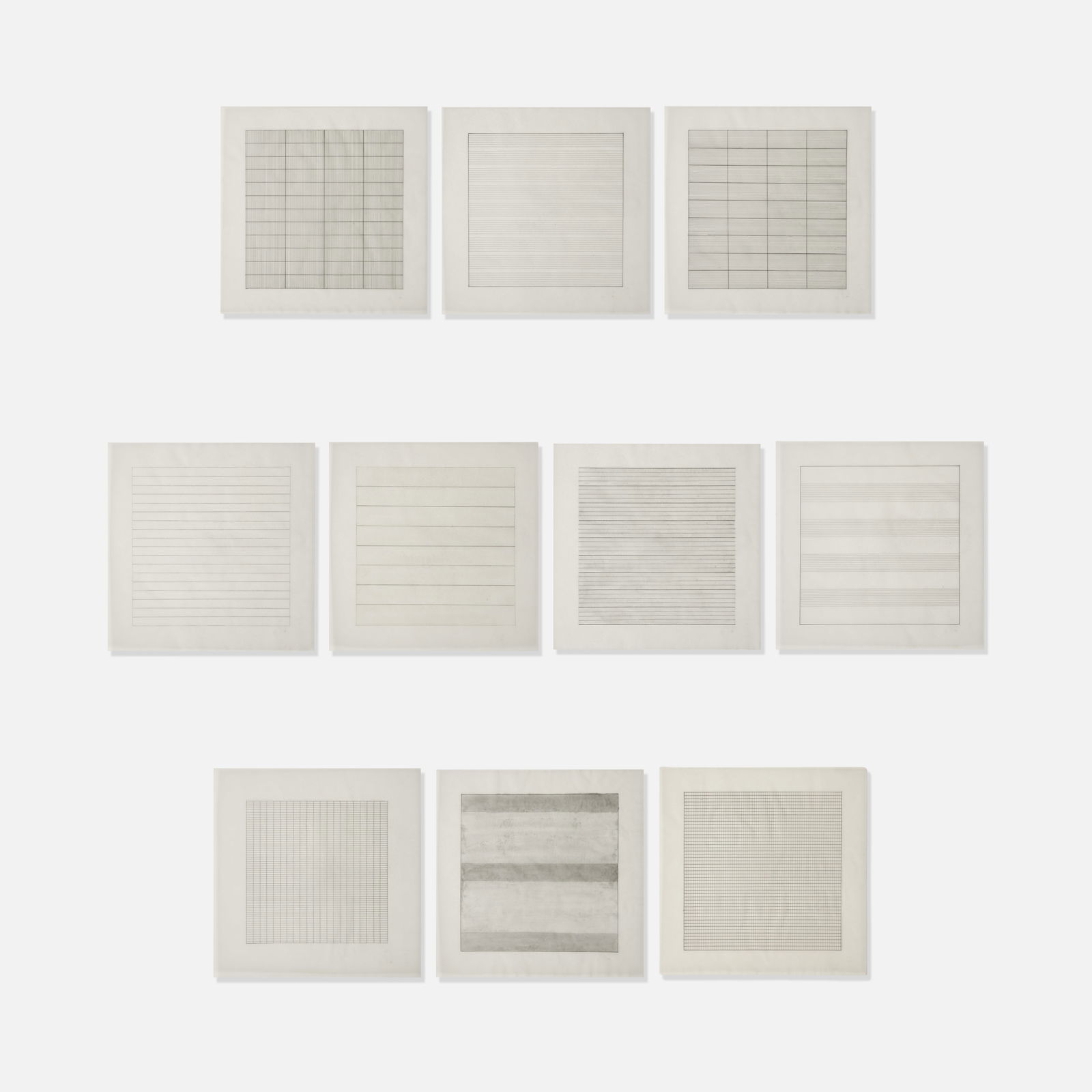 Agnes Martin, Paintings and Drawings Portfolio (1 of 4)