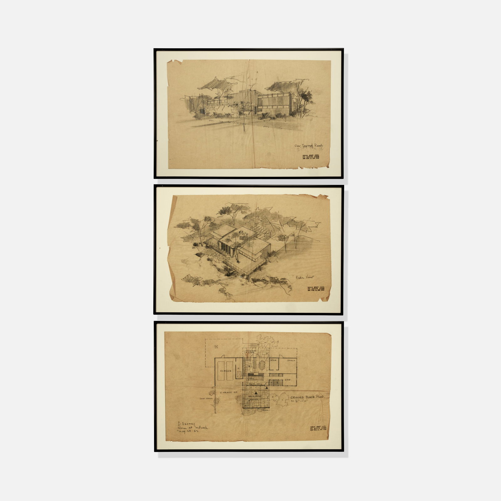 Donald Deskey Associates, Architectural Drawings (1 of 4)