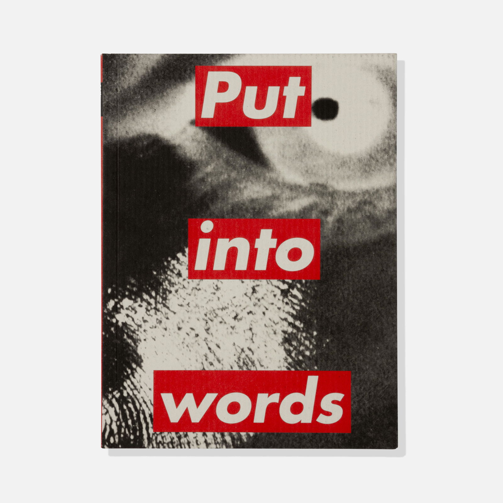 AIDS Project Los Angeles, Barbara Kruger, Witness Vol. 1: USA, 1995 printed matter 10” x 7 1/2” Witness Vol. 1 published by the AIDS Project Los Angeles Writer’s Workshop. Cover designed by Barbara Kruger. 56 pp. Tags: modern, modernism, modern