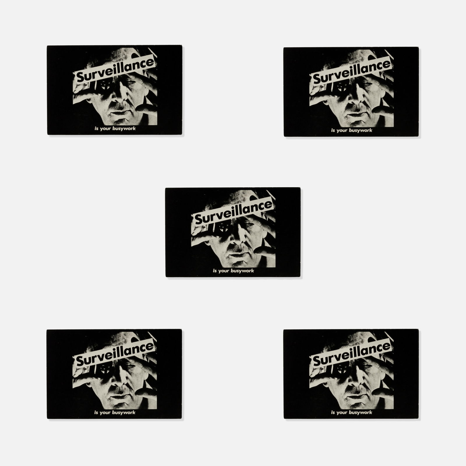 Annina Nosei Gallery, Barbara Kruger, Postcards (1 of 2)