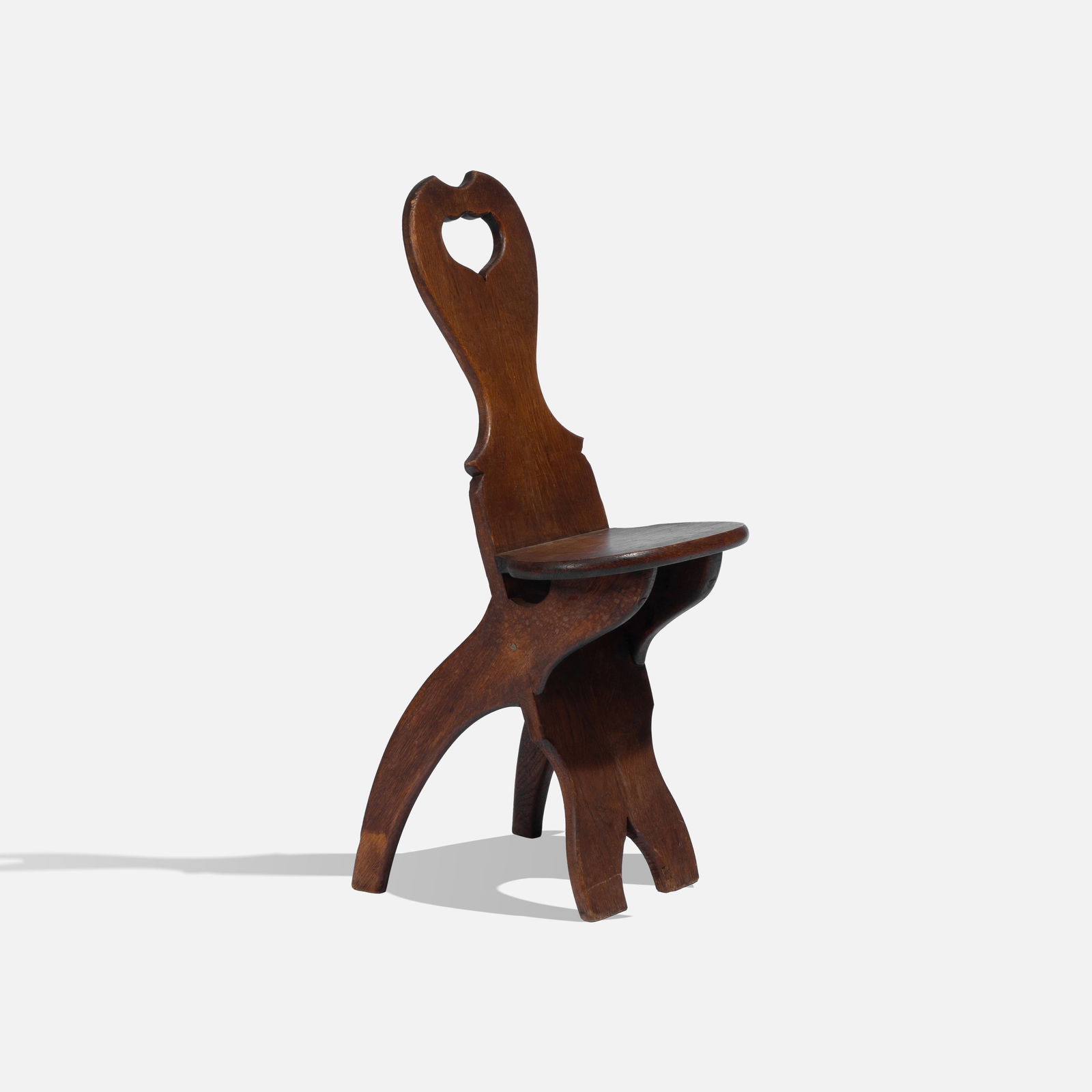 French, Handled Plank Chair (1 of 4)