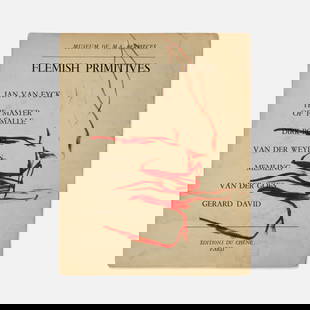 Robert Loughlin, Untitled (Flemish Primitives Catalog): USA, c. 2000-2010 acrylic on paper 14 1/4” x 11 1/4” Provenance: Acquired directly from the artist; Collection of Paul Johnson Exhibited: Robert Loughlin Collection, Paul Johnson's