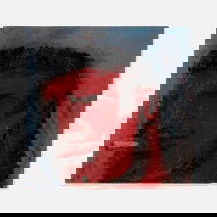 Robert Loughlin, Untitled (Brute): USA, c. 2000-2005 oil on wood panel 22 1/2” x 22 1/4” Provenance: Acquired directly from the artist; Collection of Paul Johnson Exhibited: Robert Loughlin Collection, Paul Johnson's