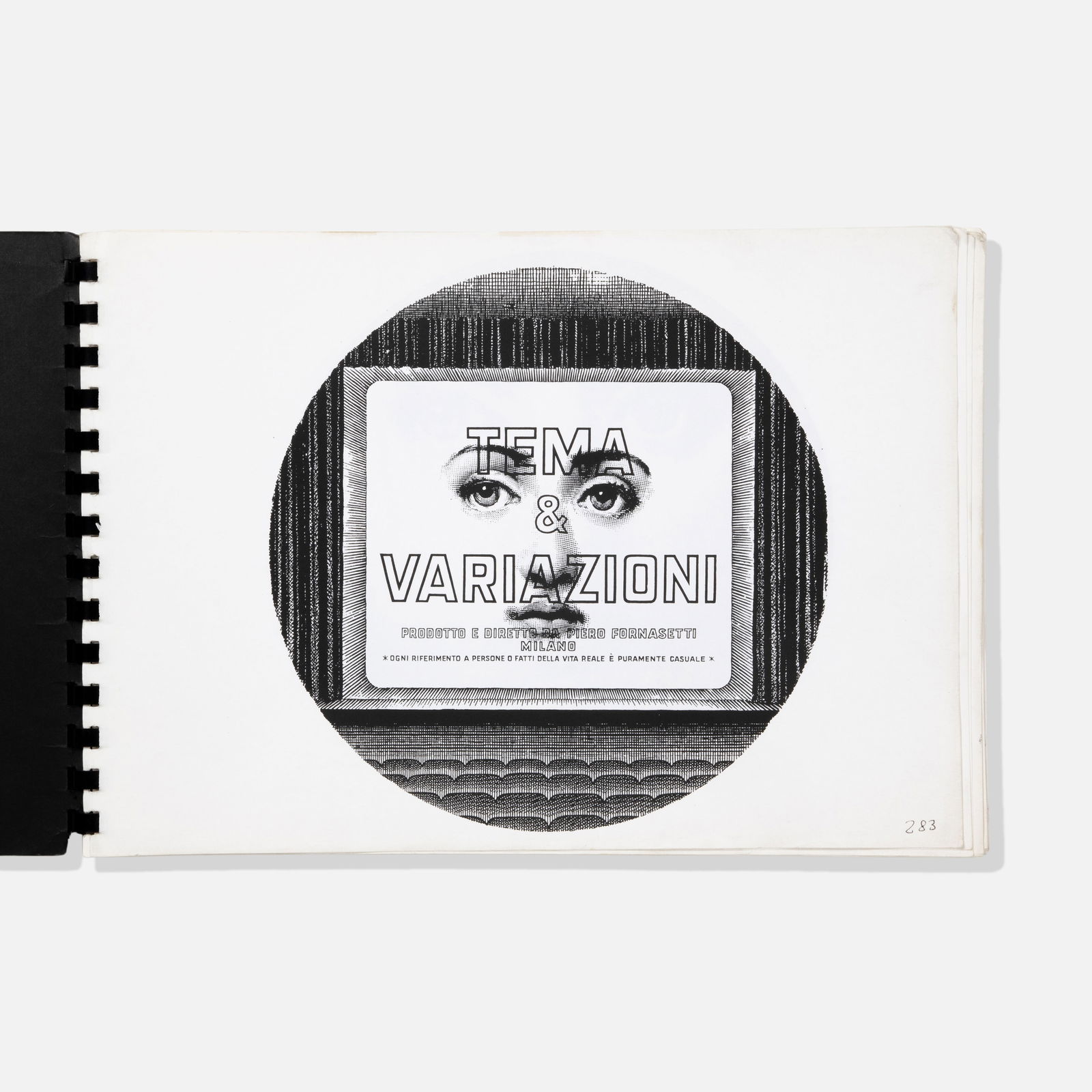 280 Modern, Piero Fornasetti, Tema e Variazioni Catalog (1 of 4)