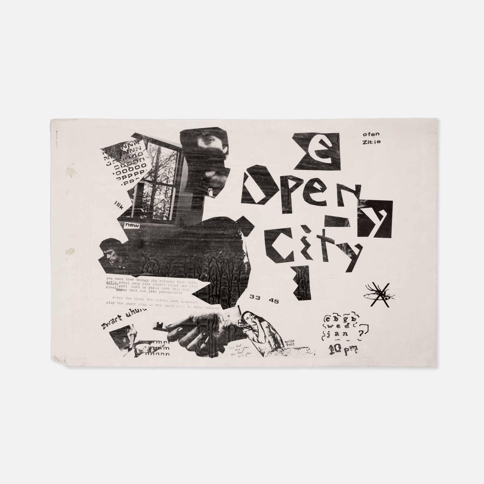 CBGB, Open City, Poster (1 of 1)