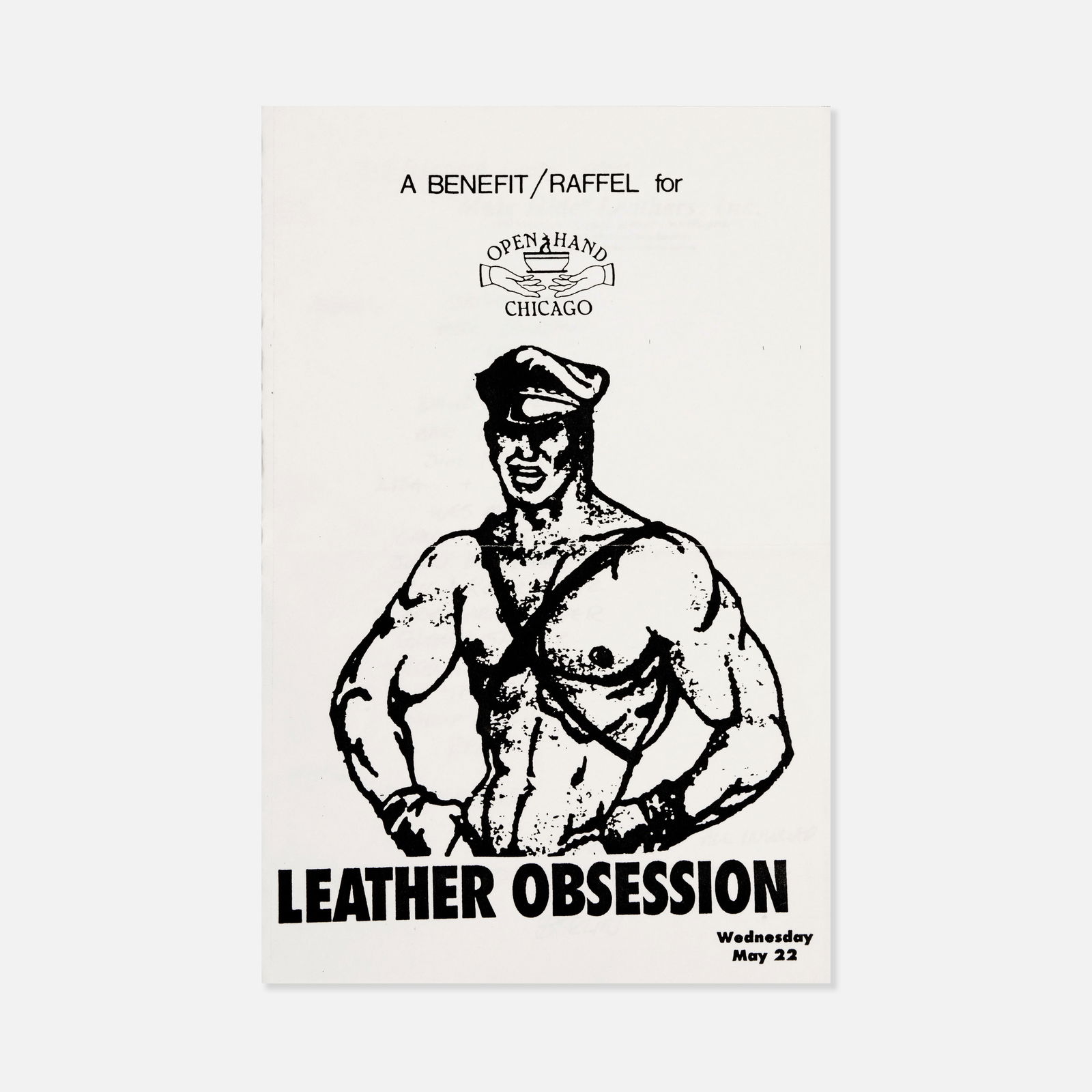 Male Hide Leathers, Inc., Open Hand Chicago, Leather Obsession, Invitation (1 of 2)