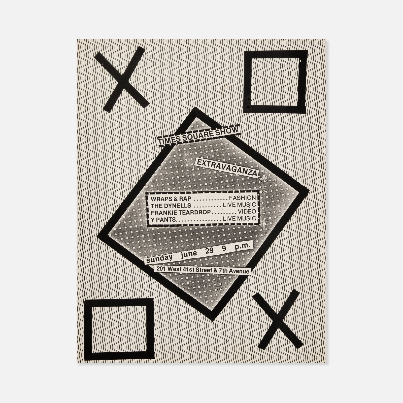 Colab, Times Square Show, Extravaganza, Flyer (1 of 1)