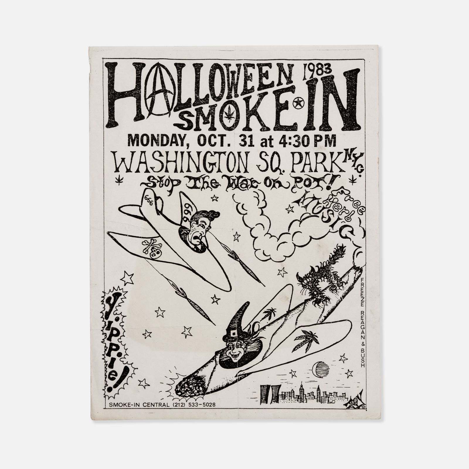Smoke-In Central, Halloween Smoke-In, Flyer (1 of 2)