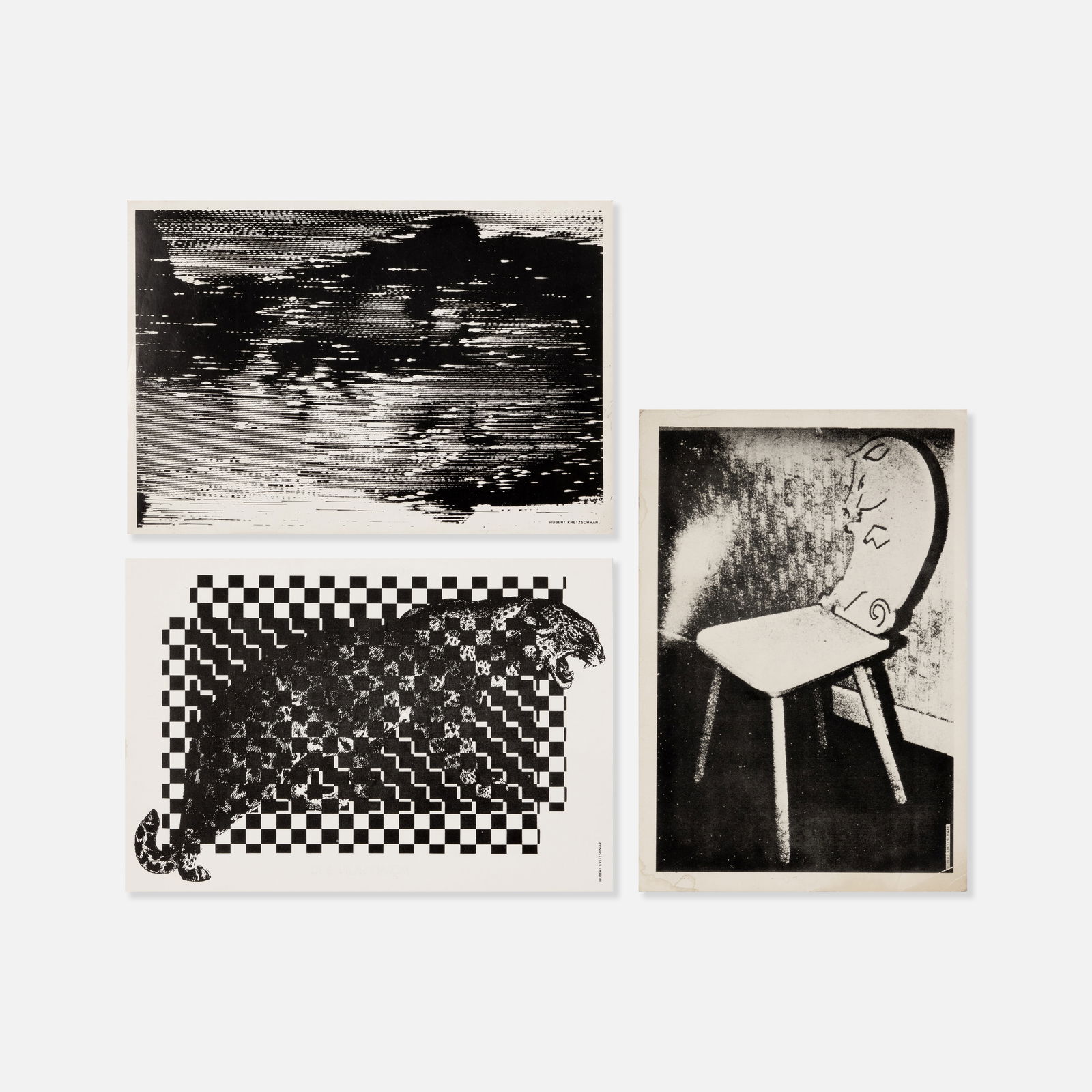 Underground, Brian Saltern, Konk, Raybeats, and ESG Handbills (1 of 2)