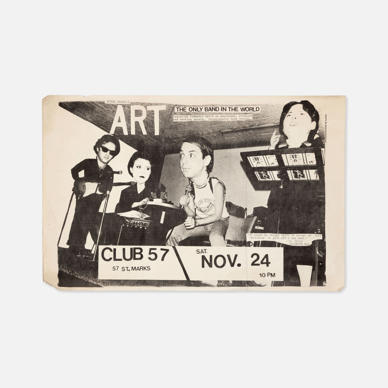 Club 57, Mykel Board's Art, Poster (1 of 1)