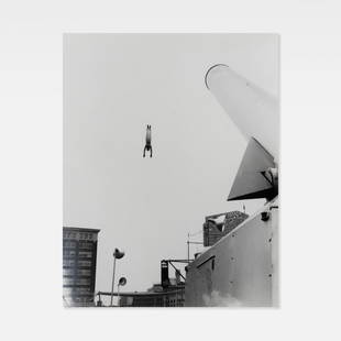 Anonymous, Photograph, Human Cannonball: USA, c. 1940s 10 x 8 in. silver gelatin print