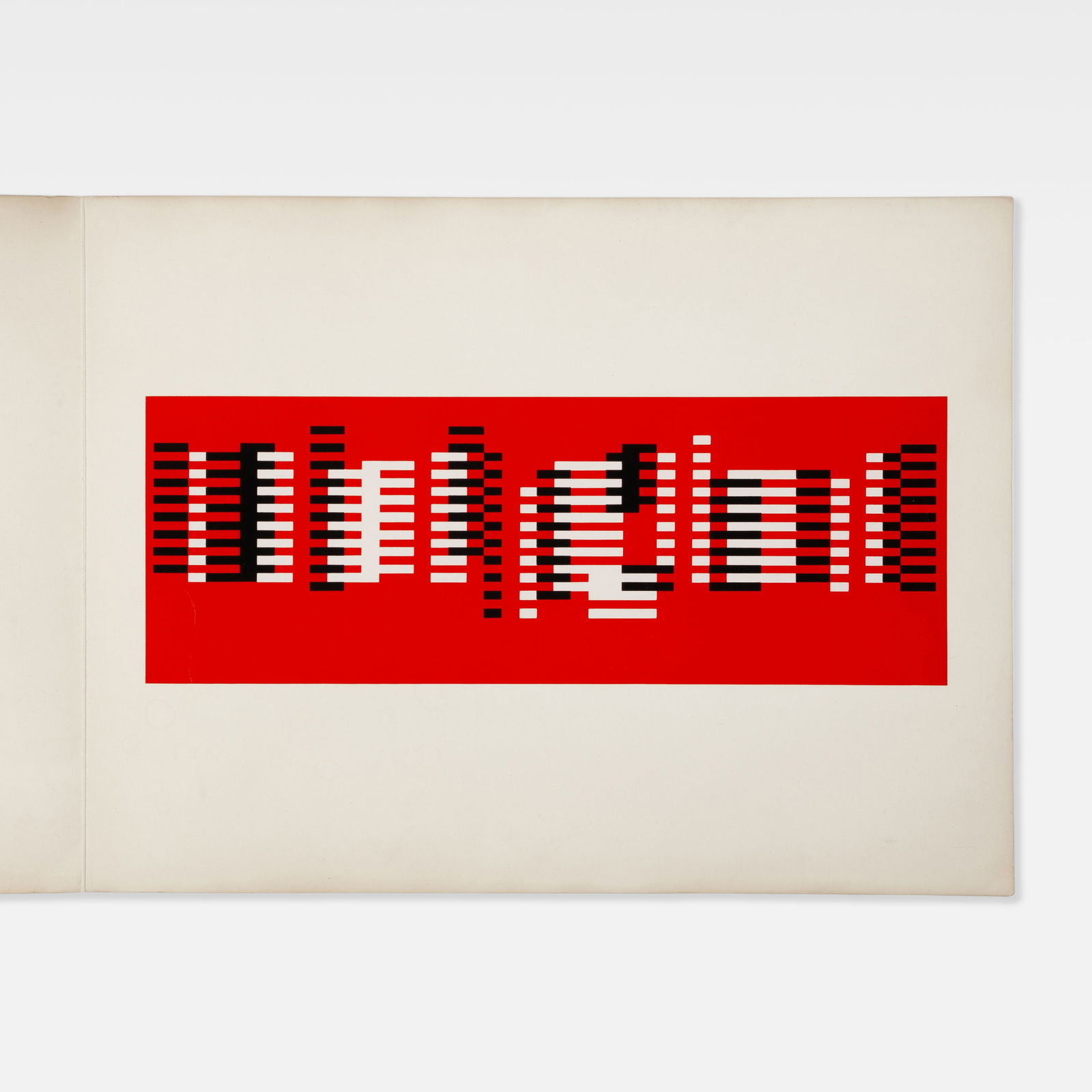 Josef Albers, Formulation: Articulation, Fugue, Folder (1 of 2)