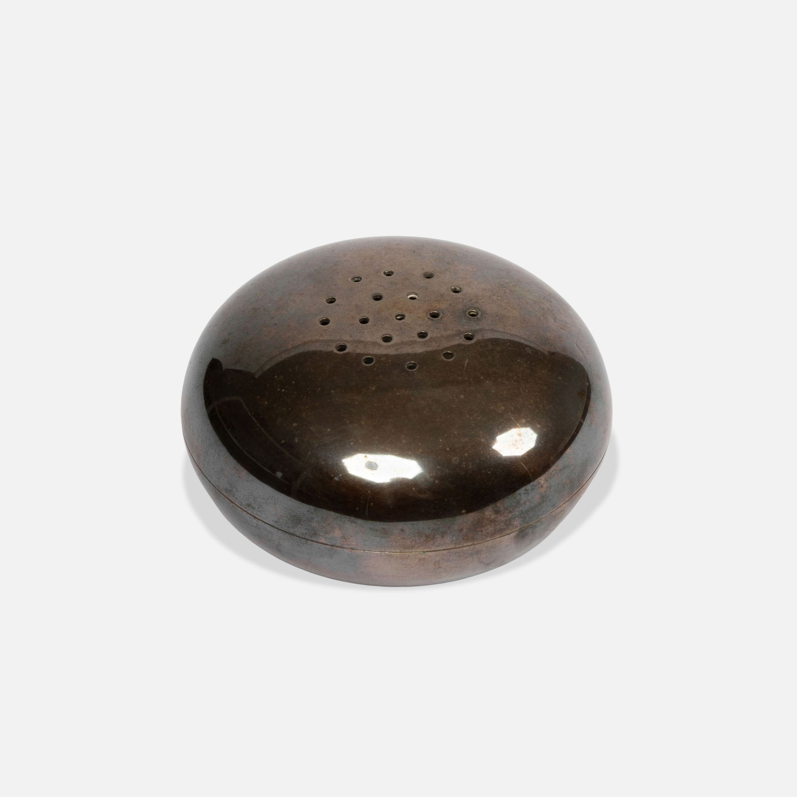 Lino Sabattini, Cristofle, Salt Shaker: USA, 1950s 2 x 4 1/2 in. silver Impressed manufacturer's mark to underside [CRISTOFLE FRANCE].