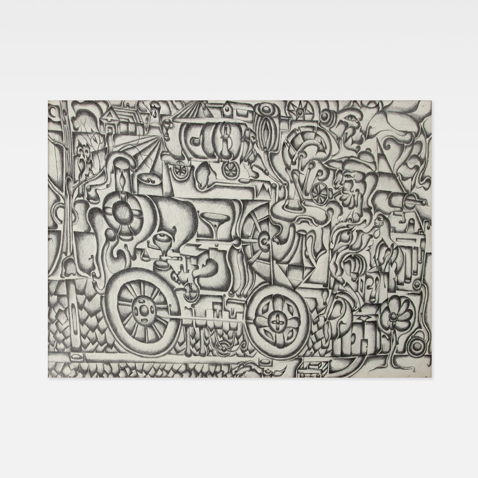 Anonymous, Psychedelic Drawing (1 of 2)