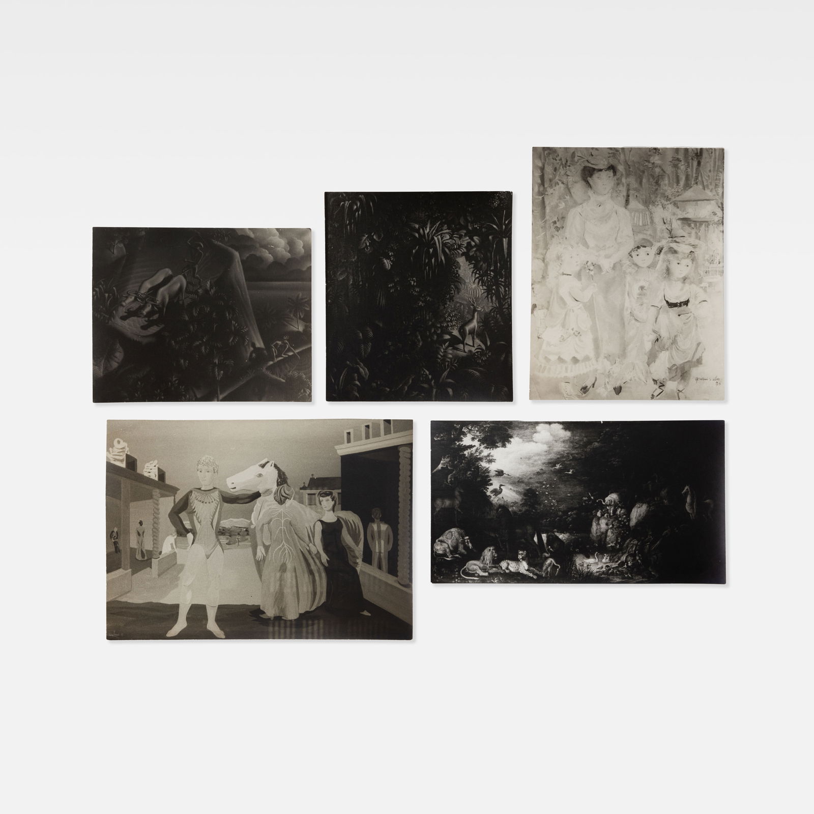 Carl van Vechten, Five Photographs (1 of 2)