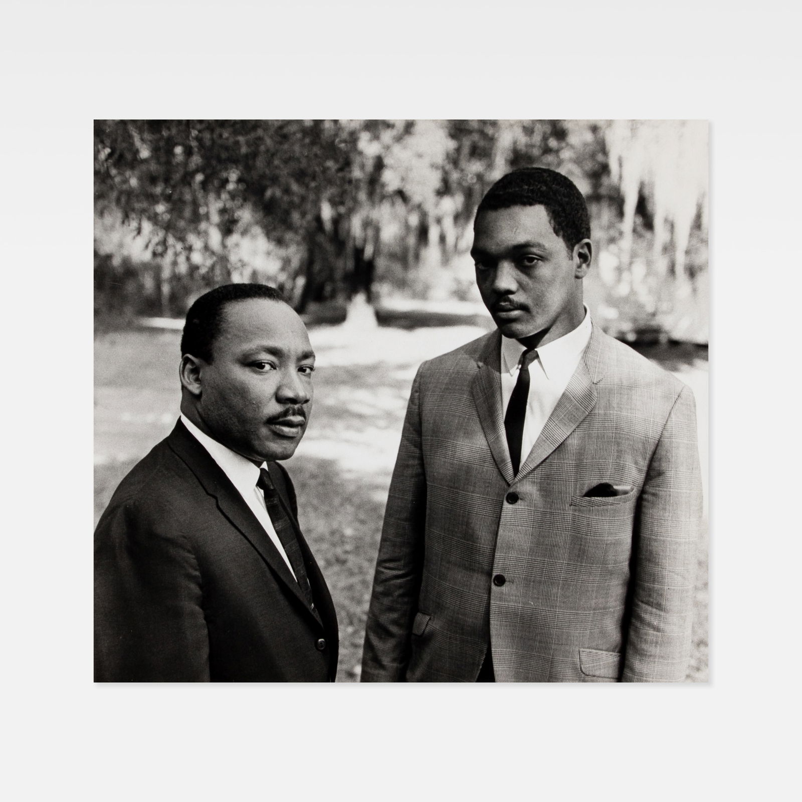 Bob Fitch, Martin Luther King Jr. and Jesse Jackson (1 of 2)